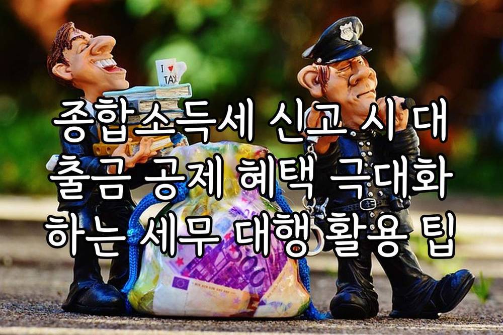 종합소득세 신고 시 대출금 공제 혜택 극대화하는 세무 대행 활용 팁