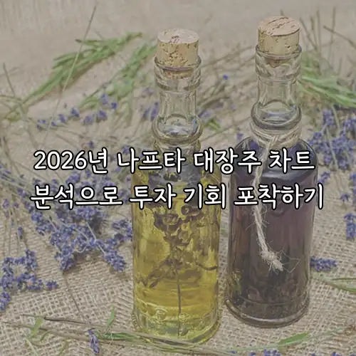 2026년 나프타 대장주 차트 분석으로 투자 기회 포착하기
