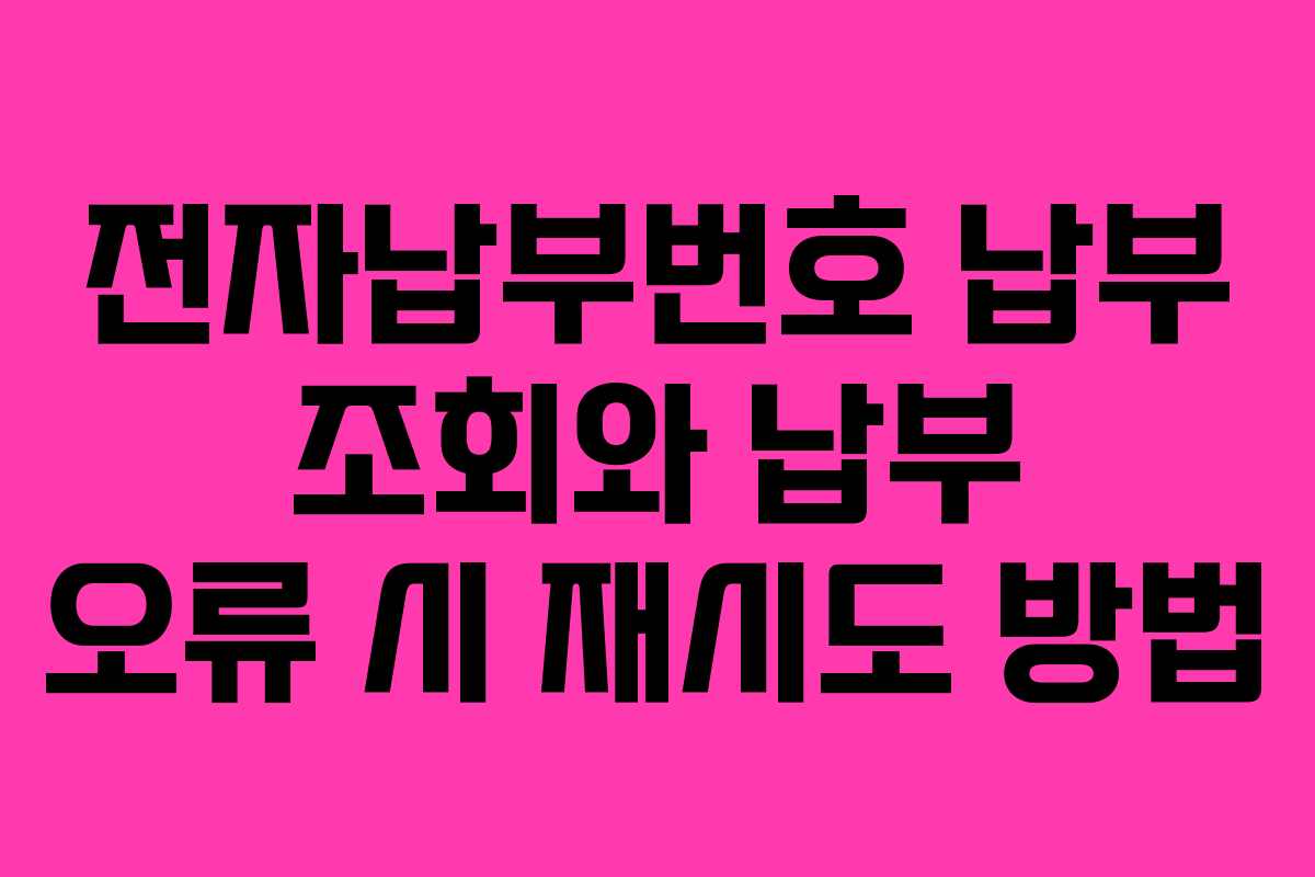 전자납부번호-납부-조회와-납부-오류-시-재시도-방법